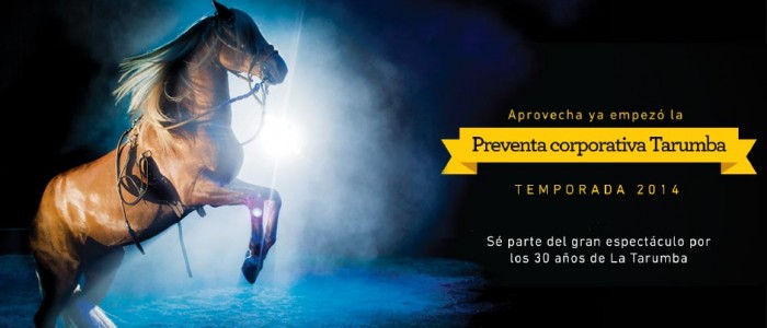 ¡Arrancamos la preventa corporativa! ¡Se viene la temporada 2014!
